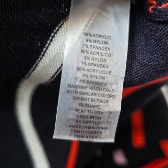 Vince Camuto Multicolor Striped Long Sleeve Sweater Dress - Picture 10 of 10